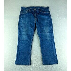 Levi's 511 Mens Jeans Blue Tag Size 38x32 (38x23.5) Slim Medium Wash Denim